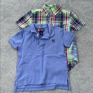 Chaps Shirts & Tops - Chaps short sleeve shirts. 4/4t. Chaps Shirts & Tops - Chaps short sleeve shirts. 4/4t.
